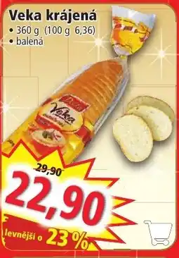 Norma Veka krájená nabídka