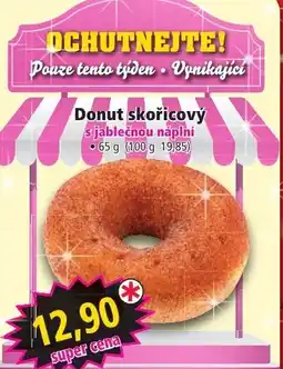 Norma Donut skořicový nabídka