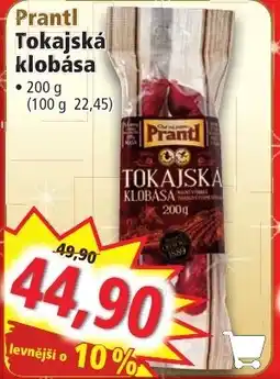 Norma Prantl Tokajská klobása nabídka