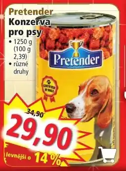 Norma Pretender Konzerva pro psy nabídka