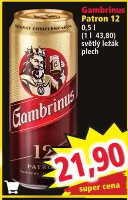 Norma Gambrinus Patron 12 nabídka