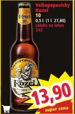 Norma Velkopopovický Kozel 10 nabídka