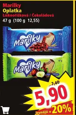 Norma Marilky Oplatka nabídka