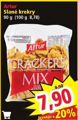 Norma Artur Slané krekry nabídka