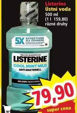 Norma Listerine Ústní voda nabídka