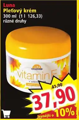 Norma Luna Pleťový krém nabídka