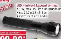 Norma LED hliníková kapesní svítilna nabídka