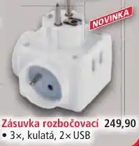 Norma Zásuvka rozbočovací nabídka