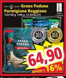 Norma VILLA GUSTO Grana Padano Parmigiano Reggiano nabídka