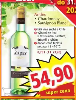 Norma Andes nabídka