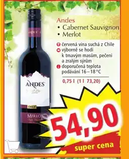 Norma Andes nabídka