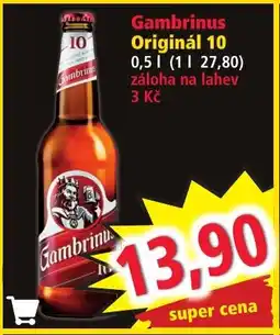 Norma Gambrinus Originál 10 nabídka