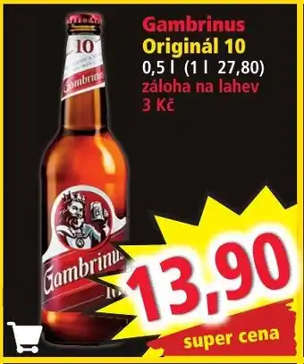 Norma Gambrinus Originál 10 nabídka