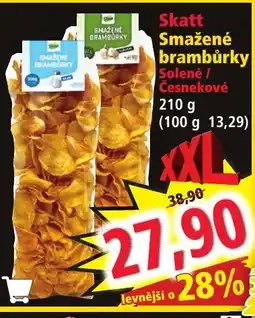 Norma Skatt Smažené brambůrky nabídka