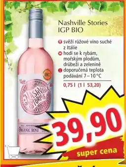 Norma Nashville Stories IGP BIO nabídka