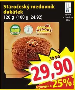 Norma Staročeský medovník dukátek nabídka