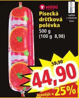 Norma Písecká dršťková polévka nabídka