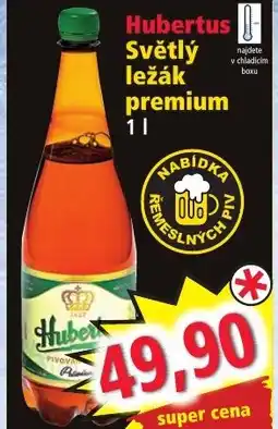 Norma Hubertus Světlý ležák premium nabídka