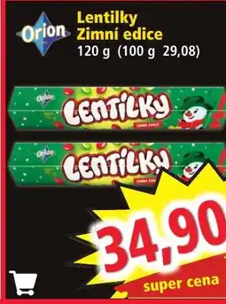 Norma Orion Lentilky Zimní edice nabídka
