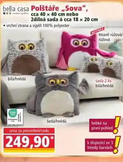Norma Polštáře „Sova nabídka