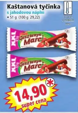 Norma Kaštanová tyčinka nabídka