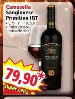 Norma Camasella Sangiovese Primitivo IGT nabídka
