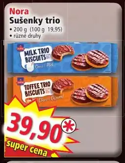 Norma Nora Sušenky trio nabídka