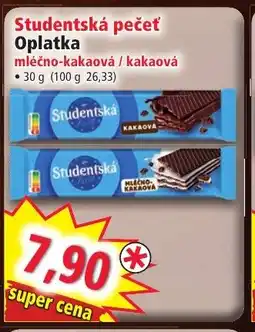 Norma Studentská pečeť Oplatka nabídka