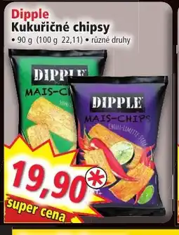 Norma Dipple Kukuřičné chipsy nabídka