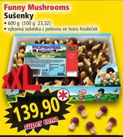 Norma Funny Mushrooms Sušenky nabídka