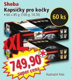 Norma Sheba Kapsičky pro kočky nabídka