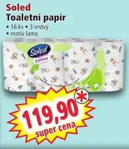 Norma Soled Toaletní papír nabídka