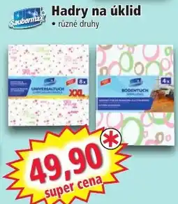 Norma Hadry na úklid nabídka