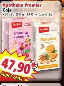 Norma Apotheke Premier Čaje nabídka