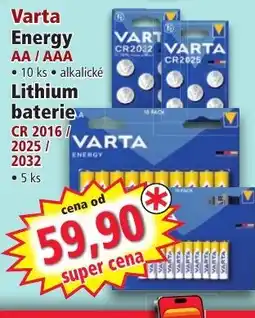 Norma Varta Energy nabídka