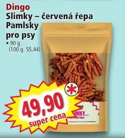 Norma Dingo Slimky - červená řepa Pamlsky pro psy nabídka