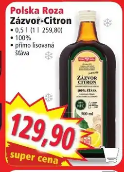Norma Polska Roza Zázvor-Citron nabídka