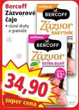 Norma Bercoff Zázvorové čaje nabídka