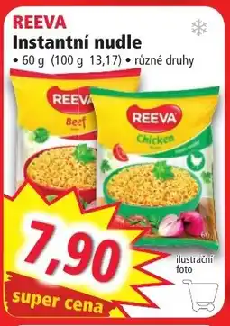 Norma REEVA Instantní nudle nabídka