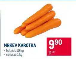 Makro MRKEV KAROTKA nabídka