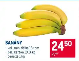 Makro Banány nabídka