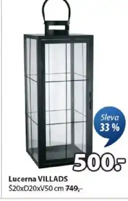 JYSK Lucerna VILLADS nabídka