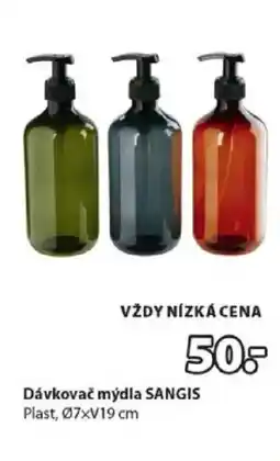 JYSK Dávkovač mýdla SANGIS nabídka