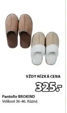 JYSK Pantofle BROKIND nabídka