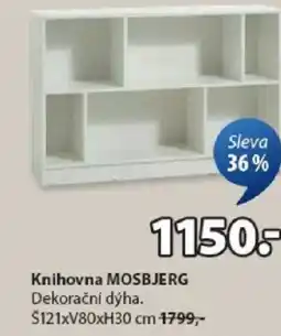 JYSK Knihovna MOSBJERG nabídka