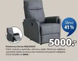 JYSK Polohovací křeslo ABILDSKOV nabídka