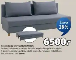 JYSK Rozkládací pohovka NORSMINDE nabídka