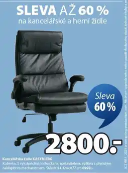 JYSK Kancelářská židle KASTBJERG nabídka