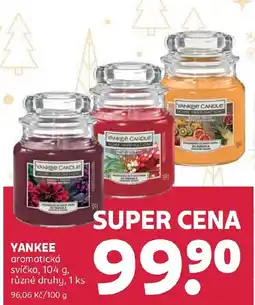 Rossmann YANKEE aromatická svíčka nabídka