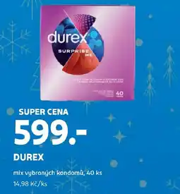 Rossmann DUREX mix vybraných kondomů nabídka